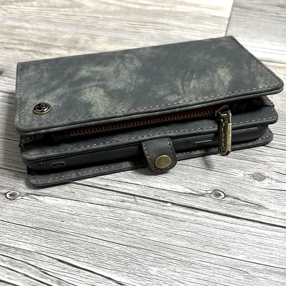 iPhone 11 Wallet Case with Magnetic Detachable Phone Case